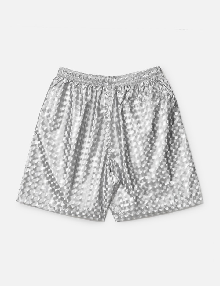 Pleasures Pulley Regular Fit Active Shorts In Yellow