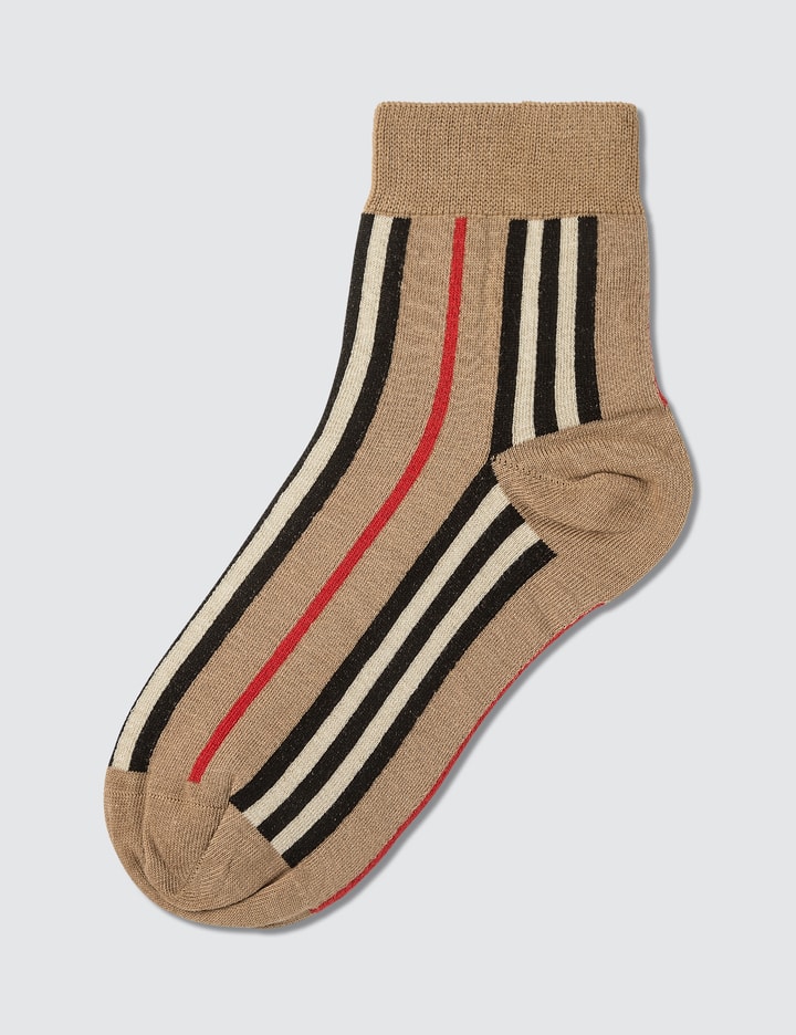 Icon Stripe Ankle Socks Placeholder Image