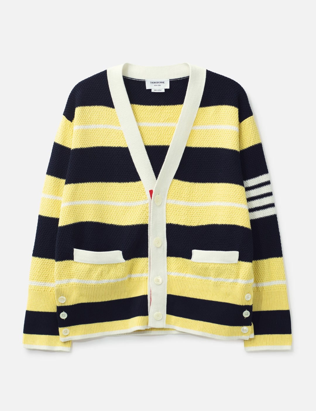 Seed Stitch 4-Bar Cardigan