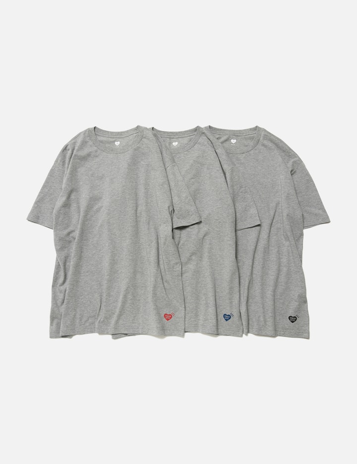 Human Made 3-pack T-shirt Set In Gold