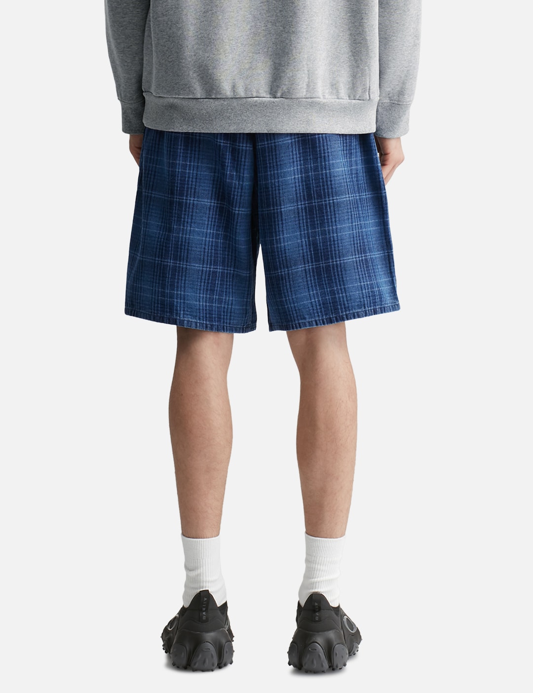 Lagoon Short Denim Plaid view 19