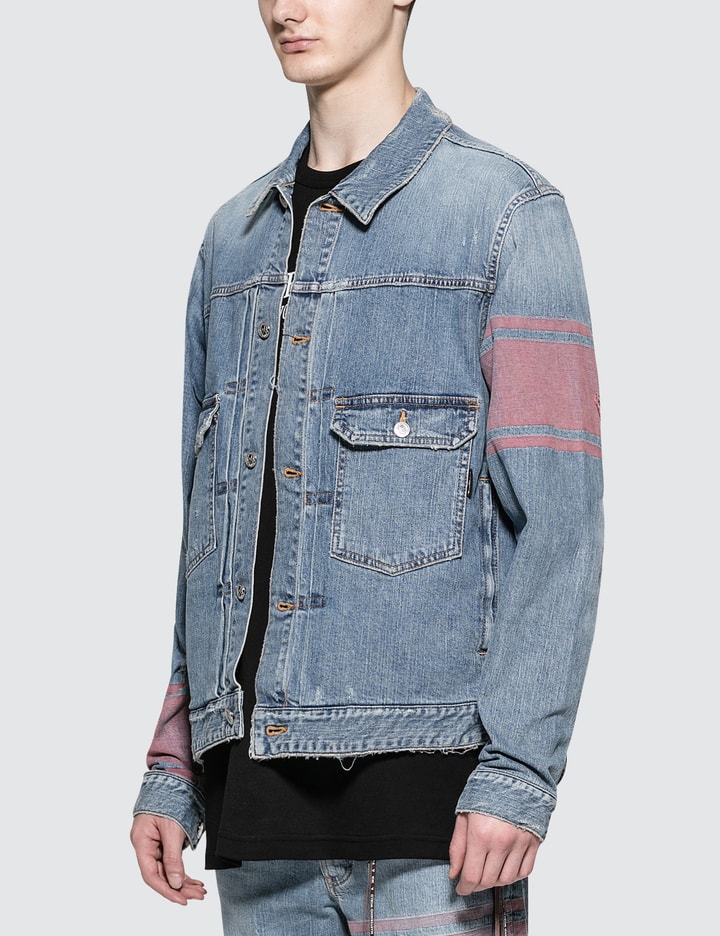 Skull Logo Denim Jacket Placeholder Image