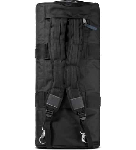 Poler Black Duffaluffagus Pack Duffle Bag HBX