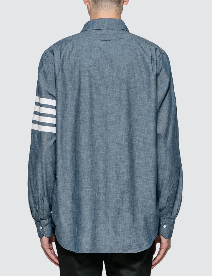 Straight Fit Chambray Shirt Placeholder Image