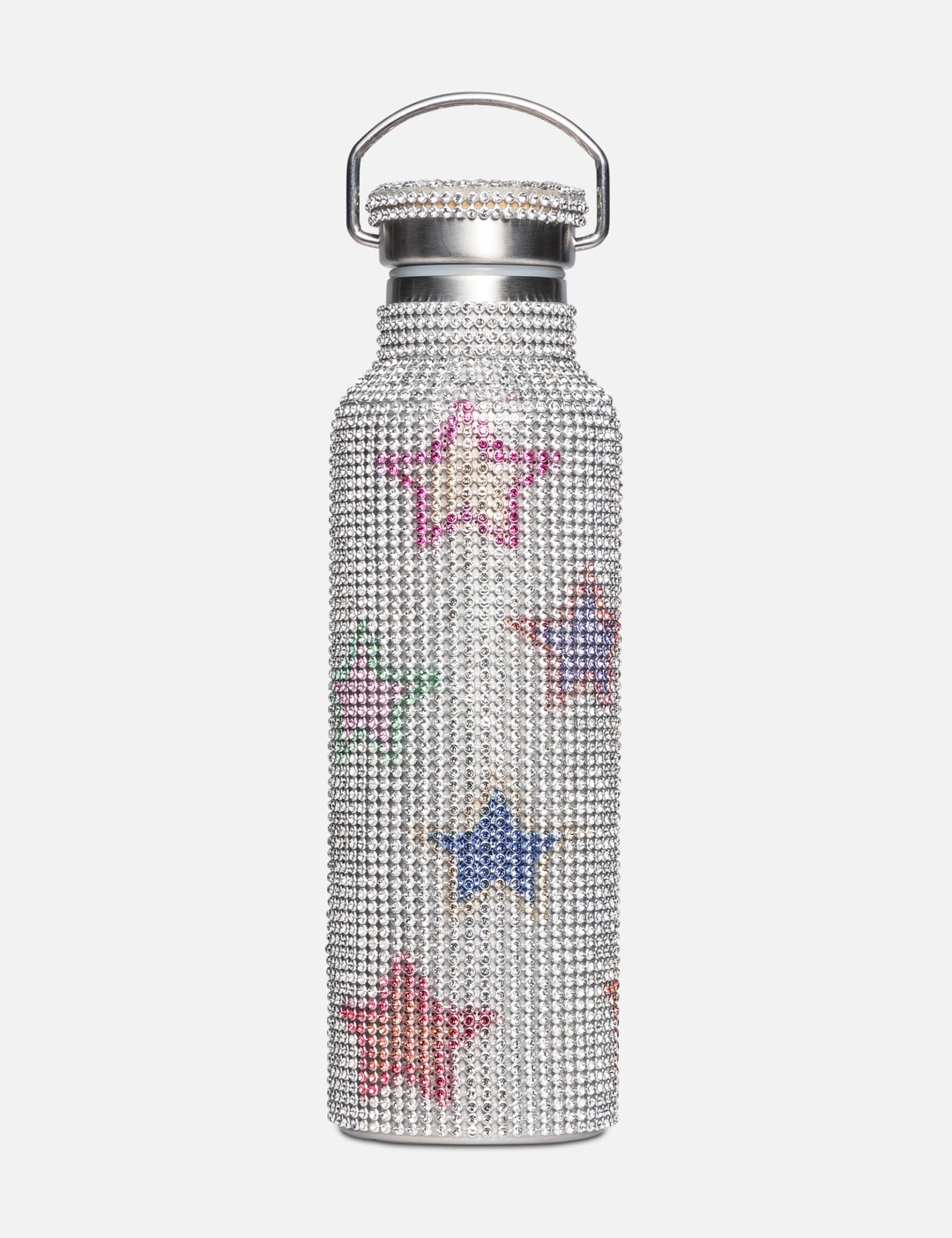 Strada, Insulated Stainless Steel Blender Bottle, White, 24 oz (710 ml)