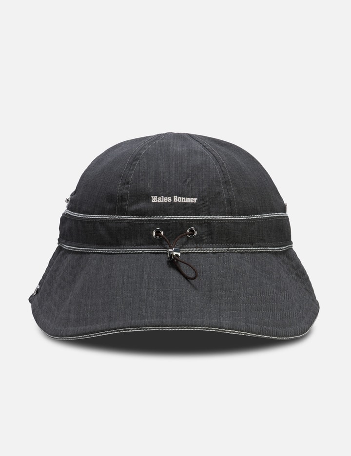 Adidas Originals X Wales Bonner Bucket Hat In Black