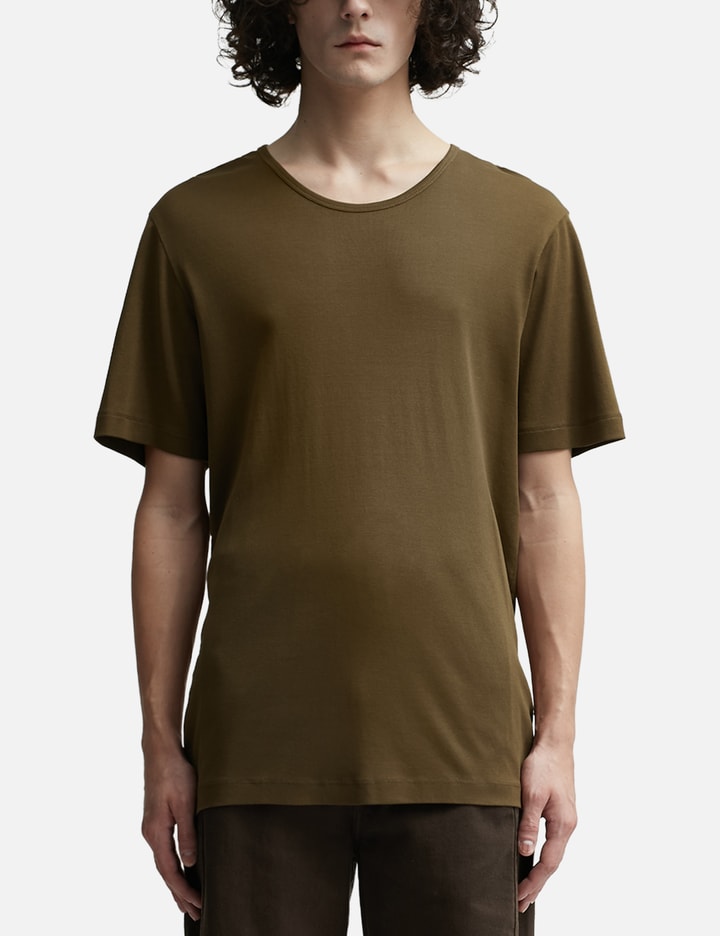 RIB U NECK T-SHIRT Placeholder Image