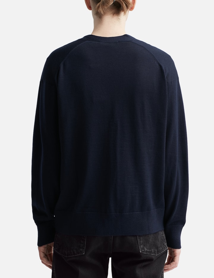 DRESSED FOX PATCH RELAXED CARDIGAN Placeholder Image