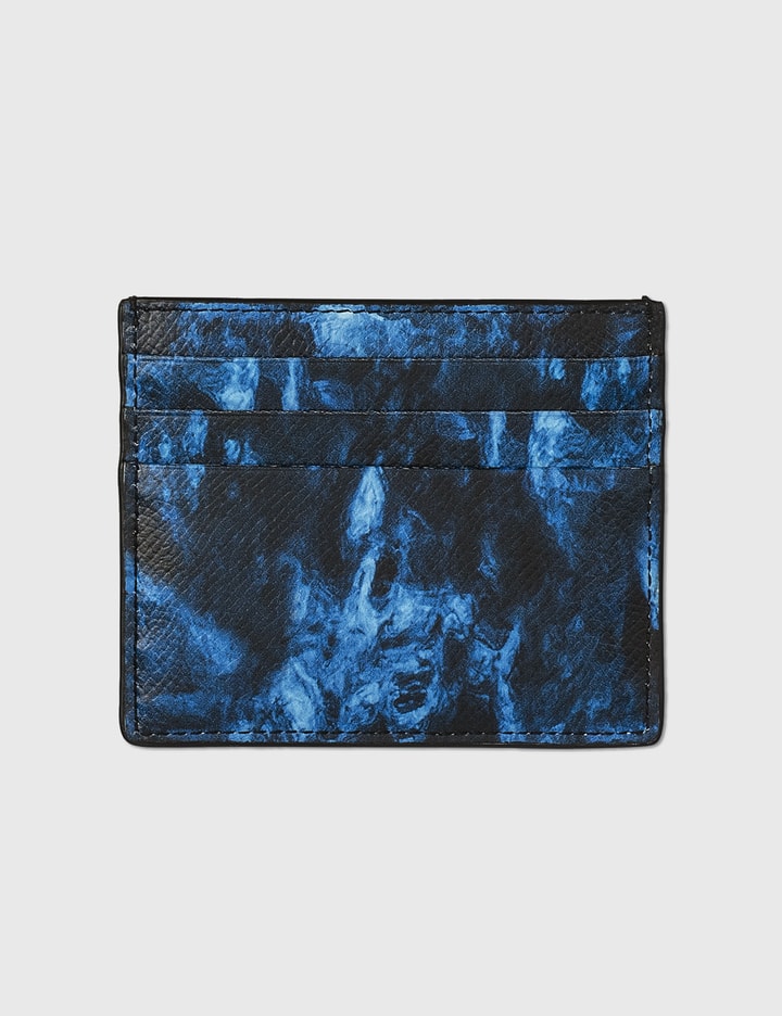 Ripple Print Leather Card Case Placeholder Image
