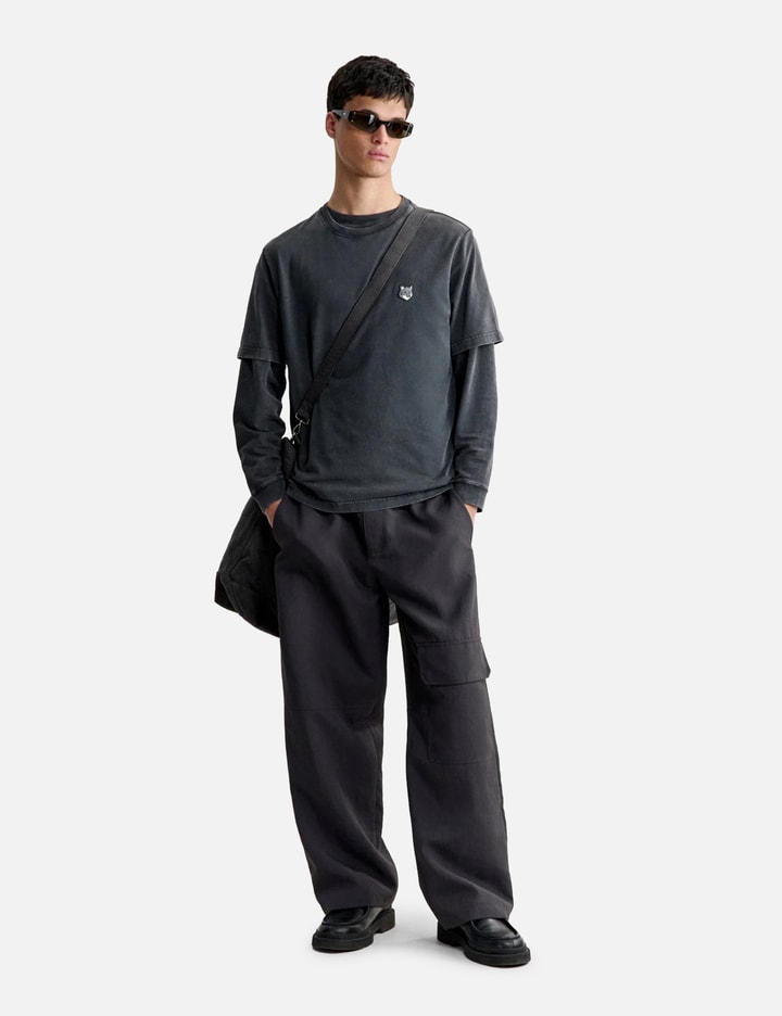 Maison Kitsuné Fox Head Faded Comfort Tee-Shirt