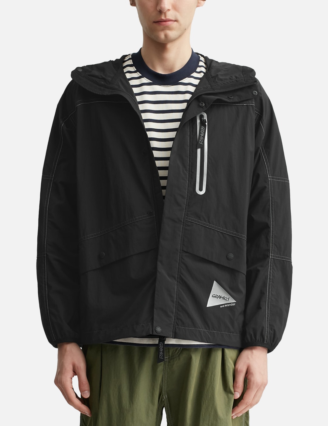 GRAMICCI X And Wander Brushed Nylon Jacket view 11