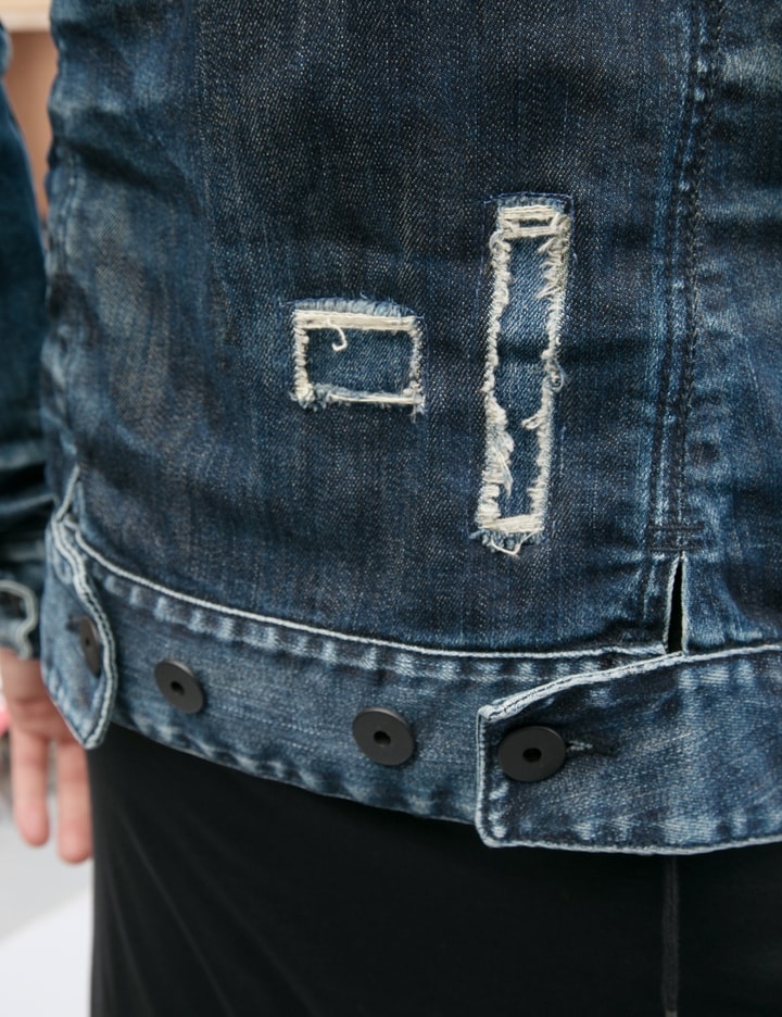 Destroyed Denim Wash Jacket Placeholder Image
