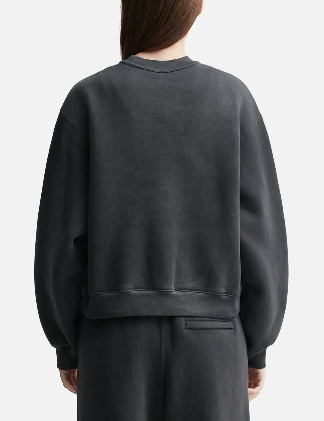 Crewneck Sweatshirt With Hotfix Logo view 15