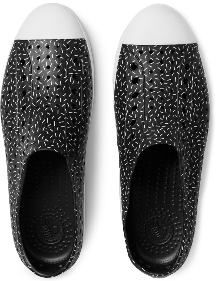Jiffy Black/Sprinkle Print Jefferson Shoes Placeholder Image
