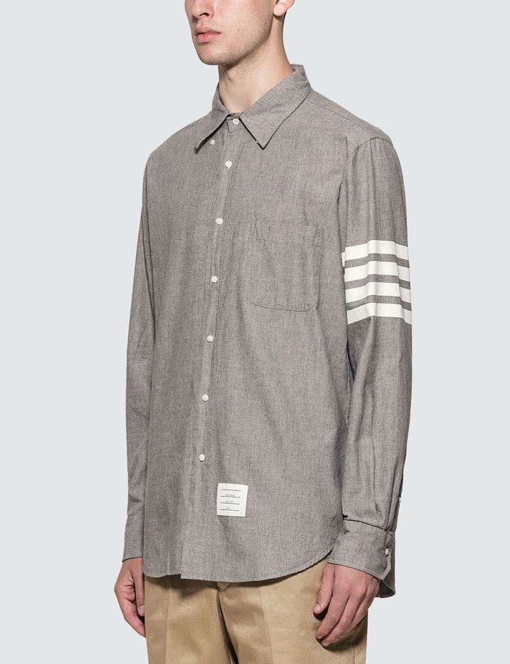 Straight Fit Chambray Shirt Placeholder Image