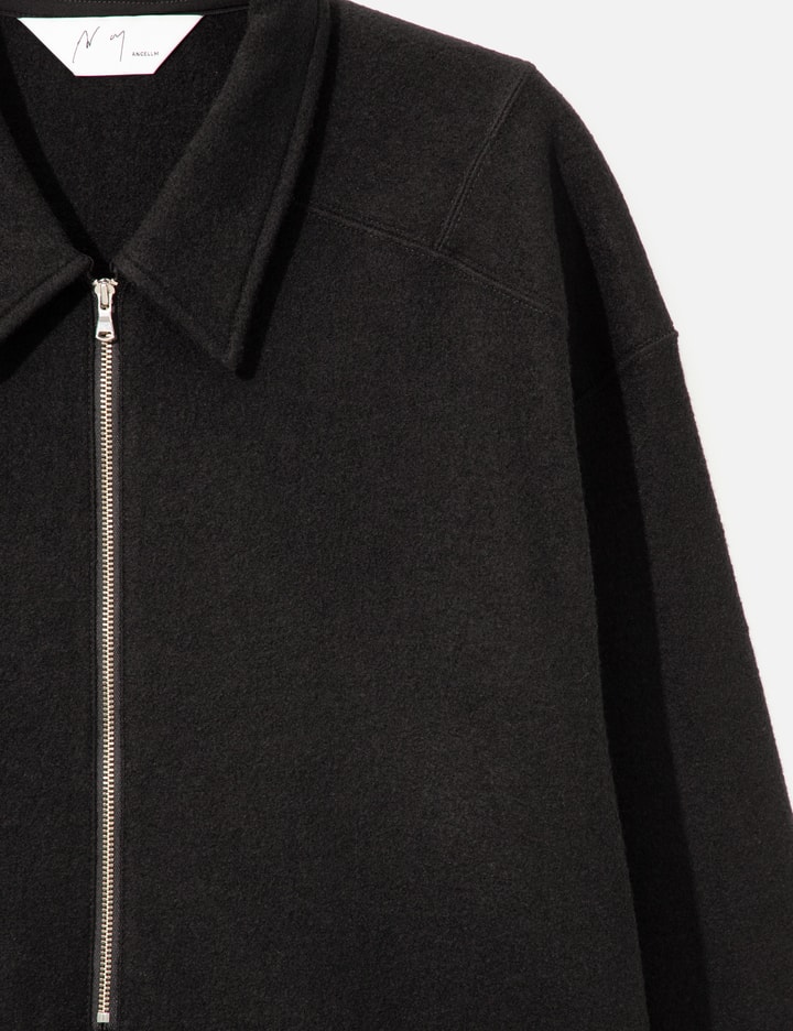 ANCELLM Wool Pull Over Shirt