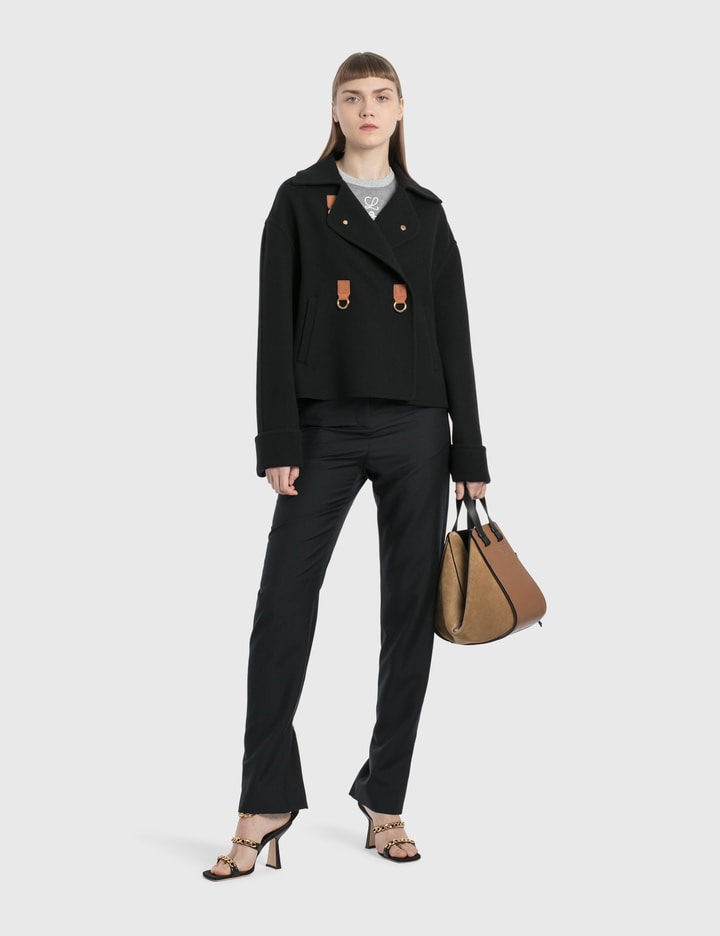 Cropped Double-breasted Jacket Placeholder Image