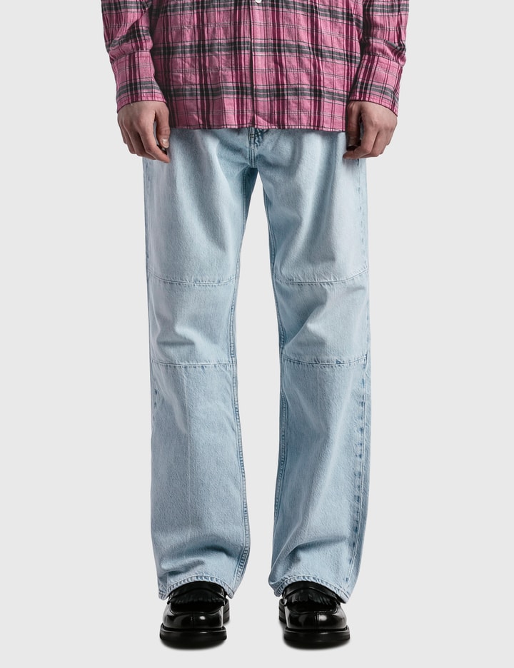 Extended Third Cut Super Light Washed Jeans Placeholder Image