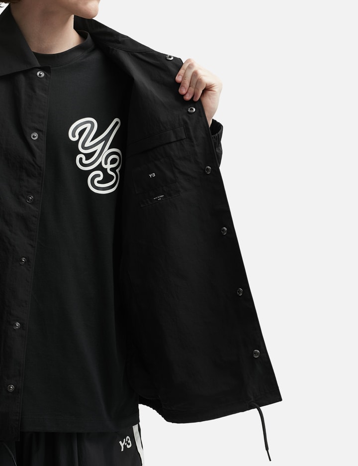 Shop Y-3 Coach Jacket In Black