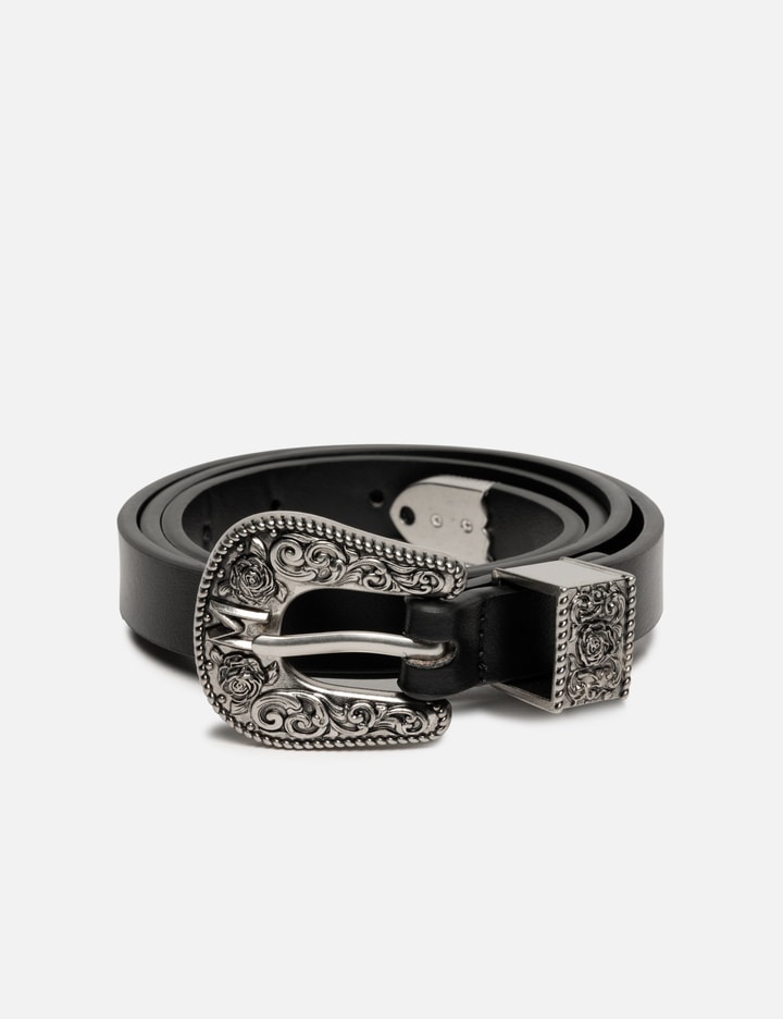MARKGONG Western Woven Leather Belt