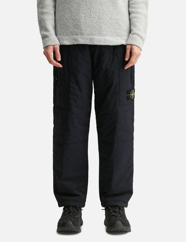 Stone Island Matt Ripstop Cordura® Advanced Fabrics Joggers In Black