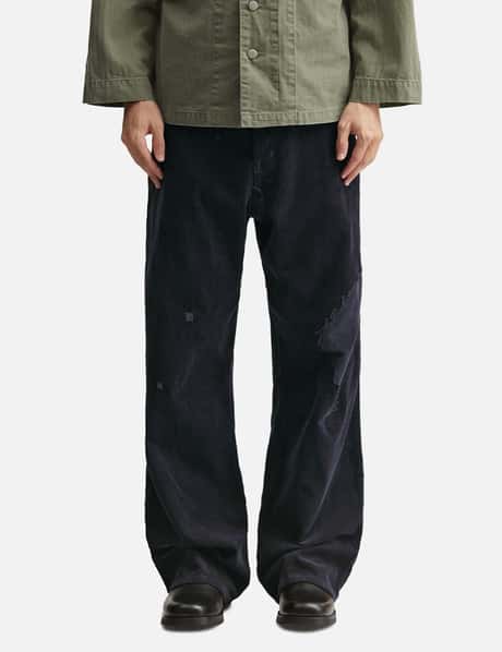 Lax Repaired Black Corduroy view 10