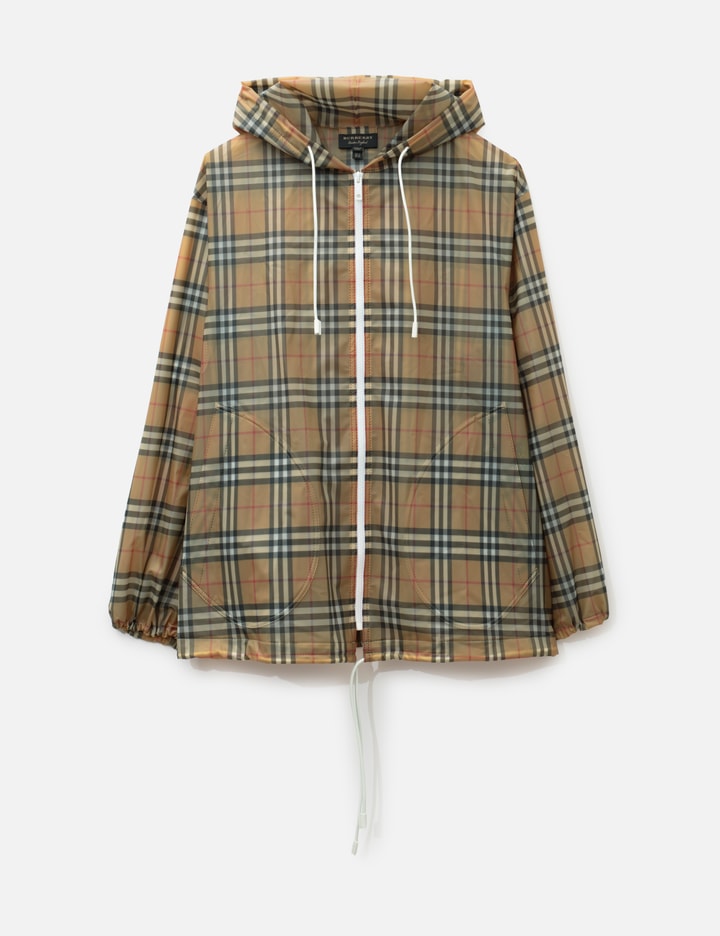 Burberry Rubber Rain Check Jacket