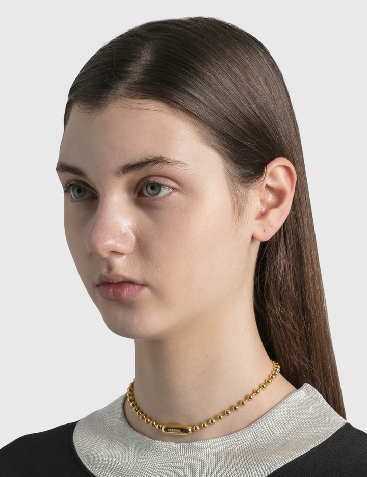 Ball Chain Choker Gold Placeholder Image