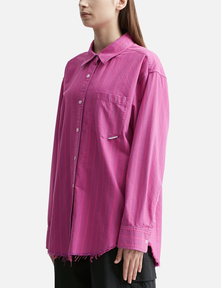 BOYFRIEND SHIRT WITH RAW HEM Placeholder Image