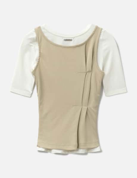 Folded Layered T-Shirt view 8