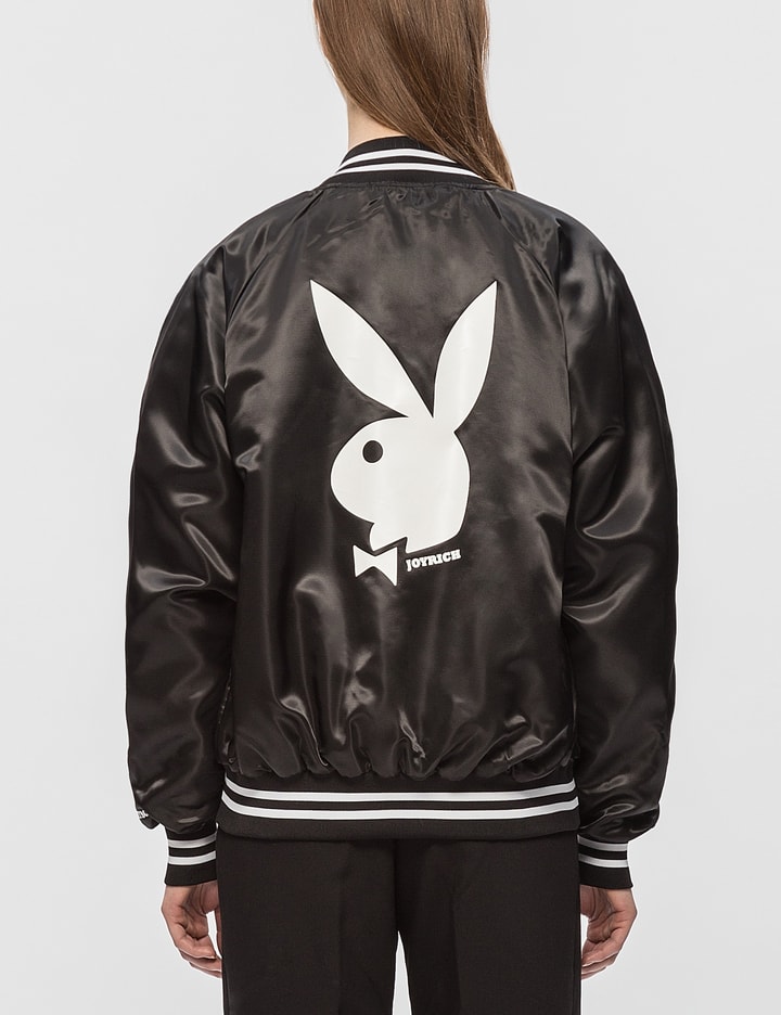 Playboy Embroidered Satin Jacket Placeholder Image