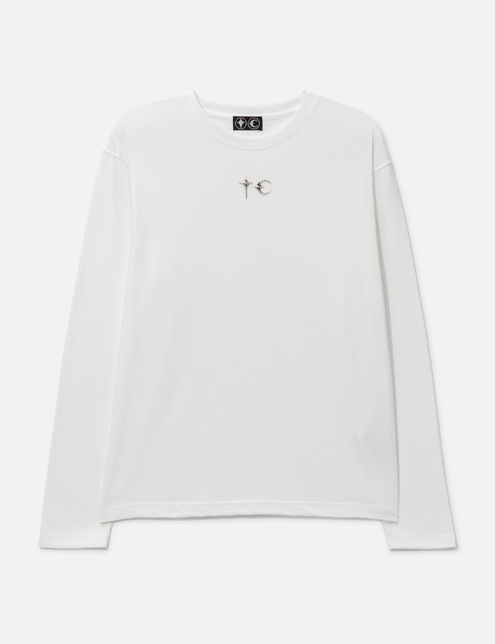Thug Club White Tc Basic Long Sleeve T-shirt In White