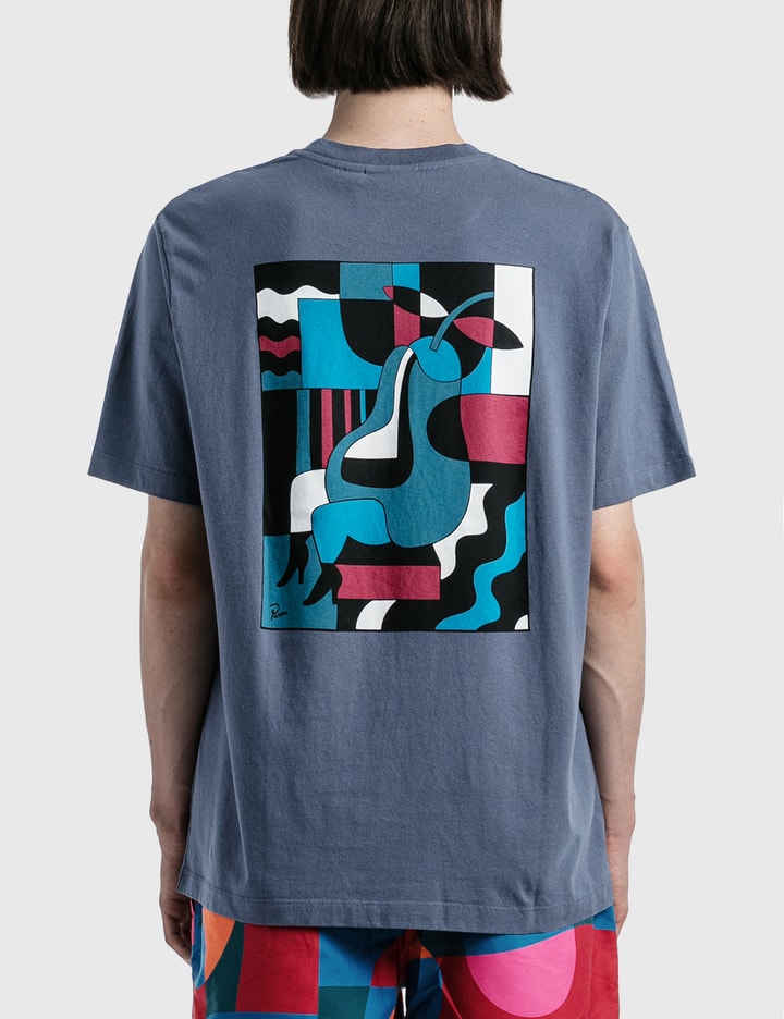 Blue Sitting Pear T-shirt Placeholder Image