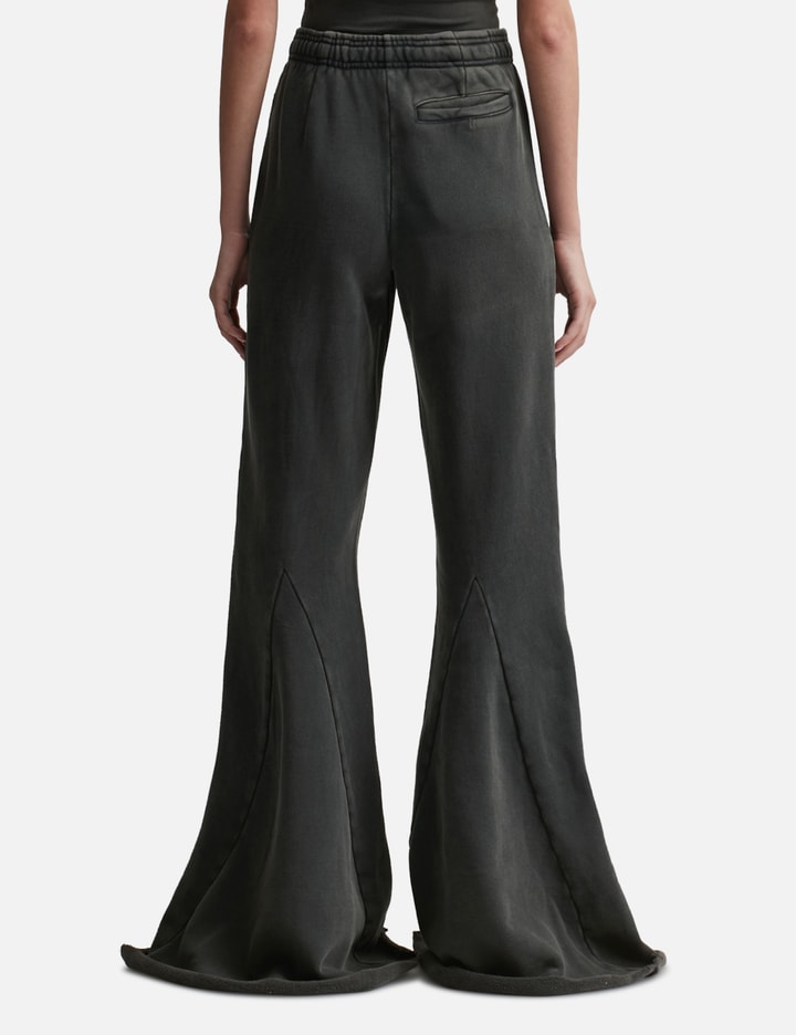 Shop Entire Studios Heavy Flare Sweatpants In Black
