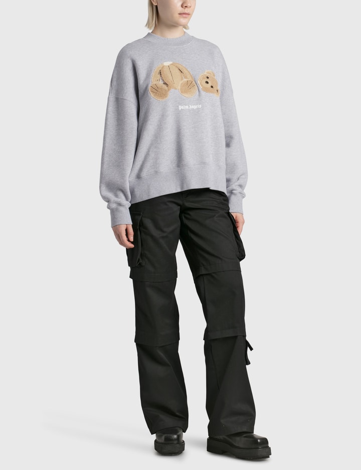 Palm Angels Bear Crew Grey Brown Placeholder Image