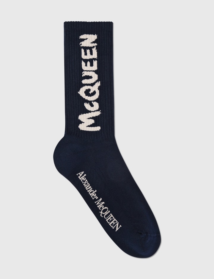 Mcqueen Graffiti Socks Placeholder Image