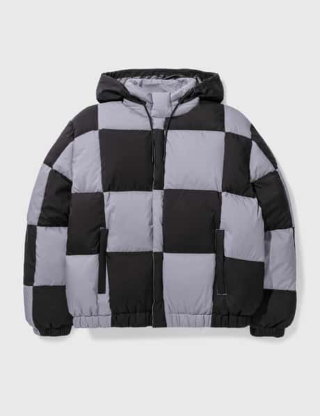 Kenzo - チェック ボクシー パデッド コート | HBX - ハイプビースト  