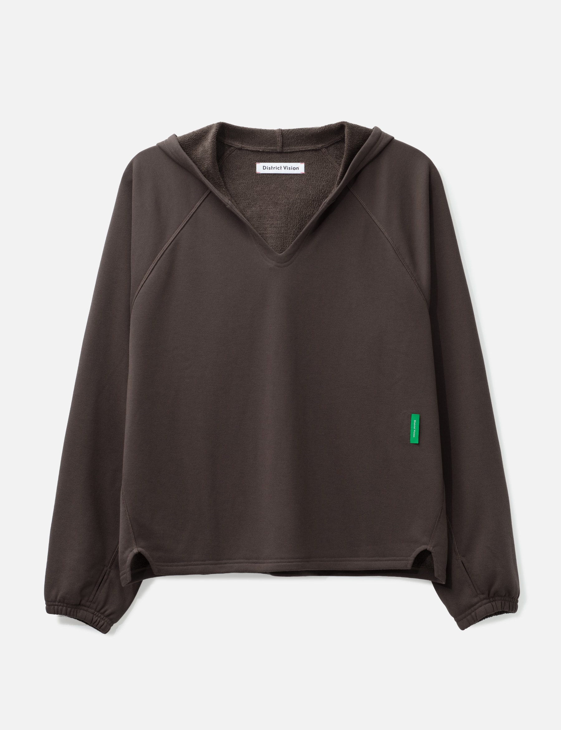 Open Neck French Terry Hoodie view 16