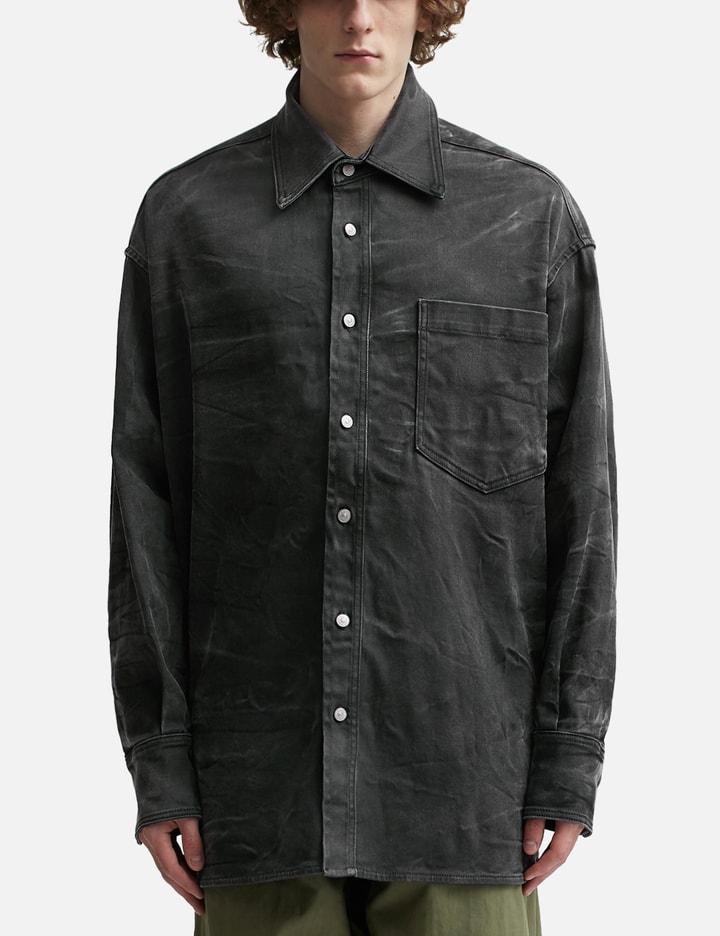 Crease Effect Denim Shirt Placeholder Image