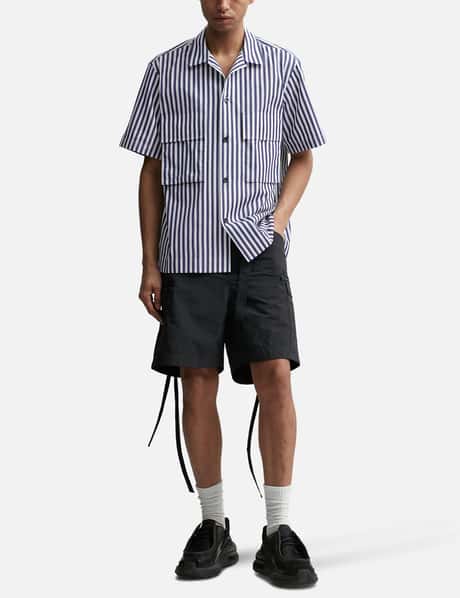 Sacai - Matte Taffeta Shorts | HBX - Globally Curated Fashion and 