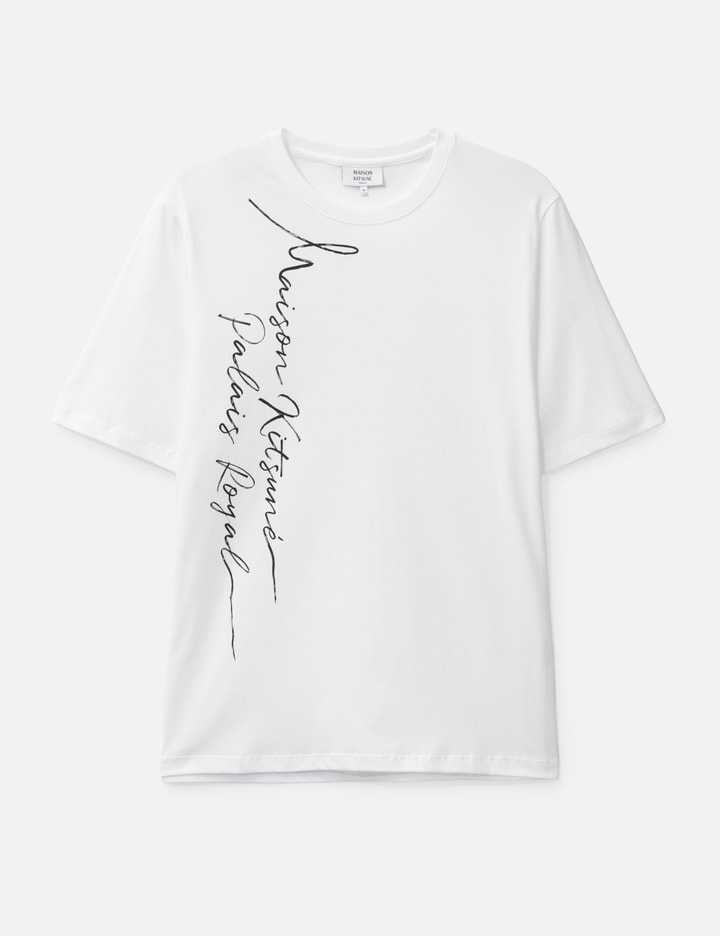 Maison Kitsuné Poetic Script Light Regular Tee-Shirt