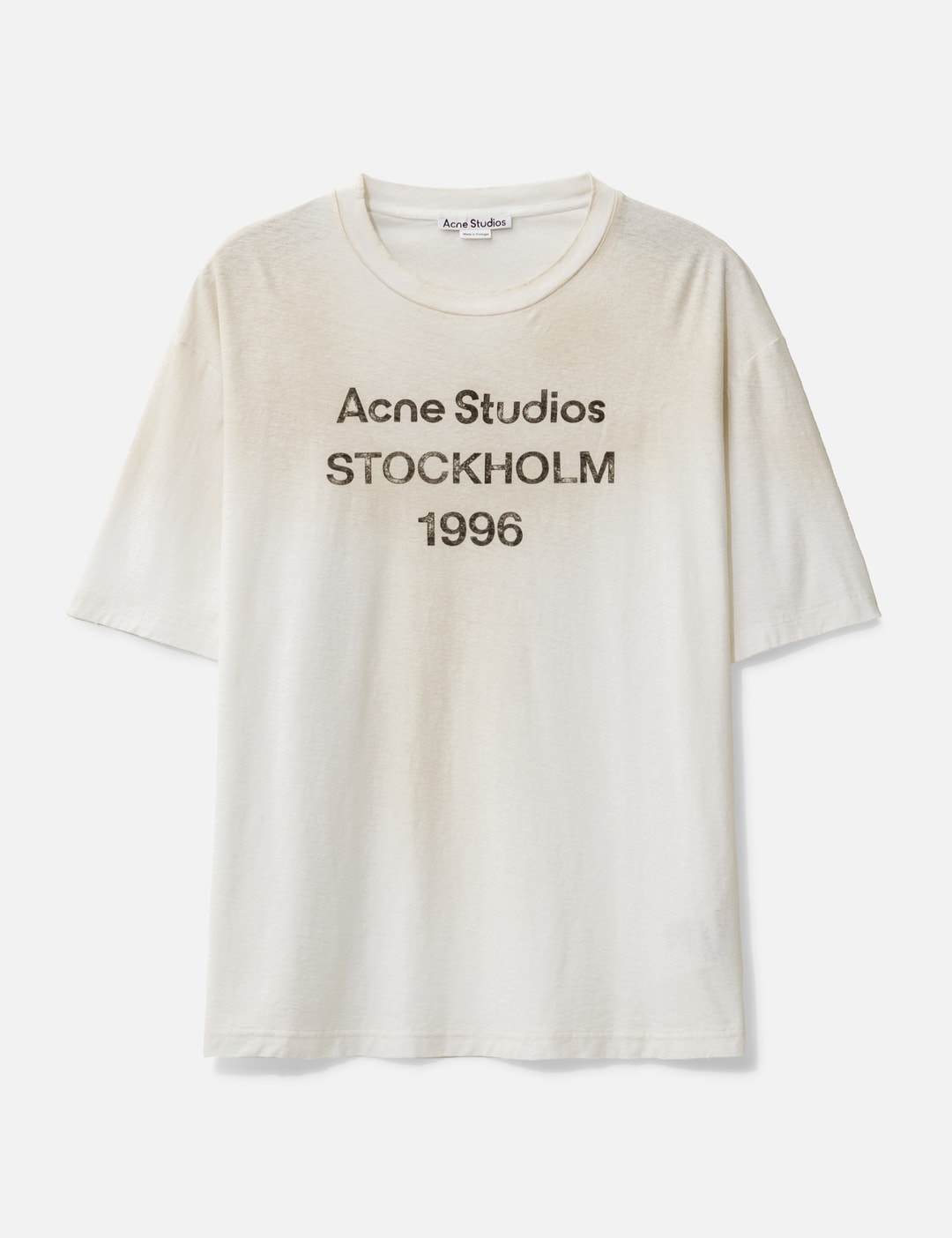 アクネ ストゥディオズ - Logo T-Shirt - Relaxed Fit | HBX