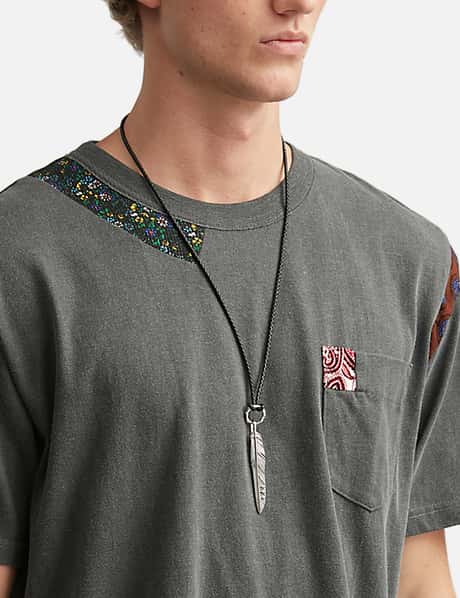 CS Navajo Triple Stars On The First Arrow Feather Pendant With Arrow Spring view 11