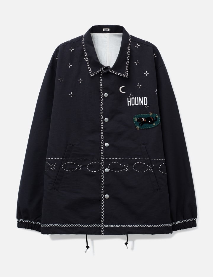 KHOKI Cross-Stitch Coach Jacket