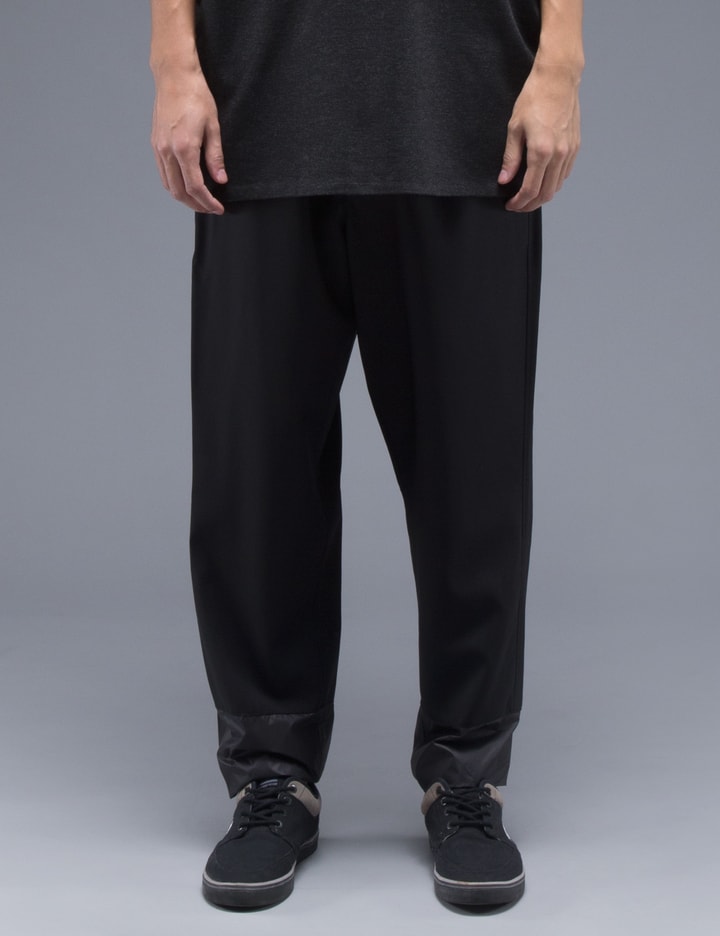 Black Tapered Lounge with Combo Hem Cuff Pants Placeholder Image