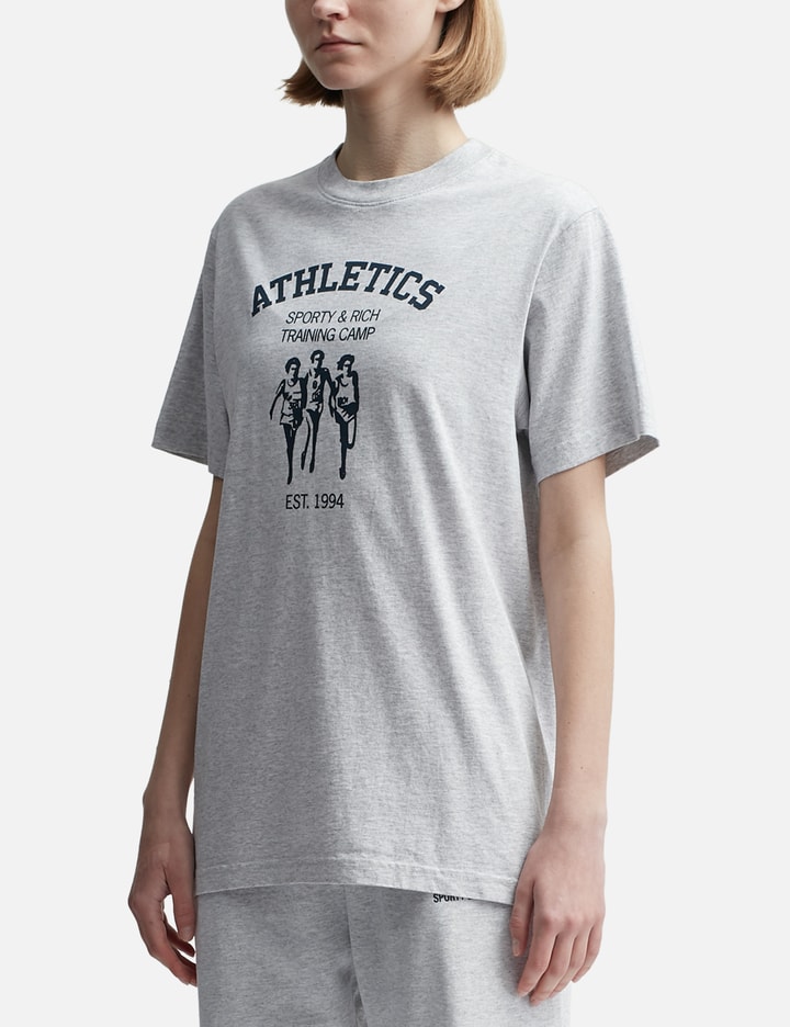 Shop Sporty &amp; Rich Racers T Shirt In Grey