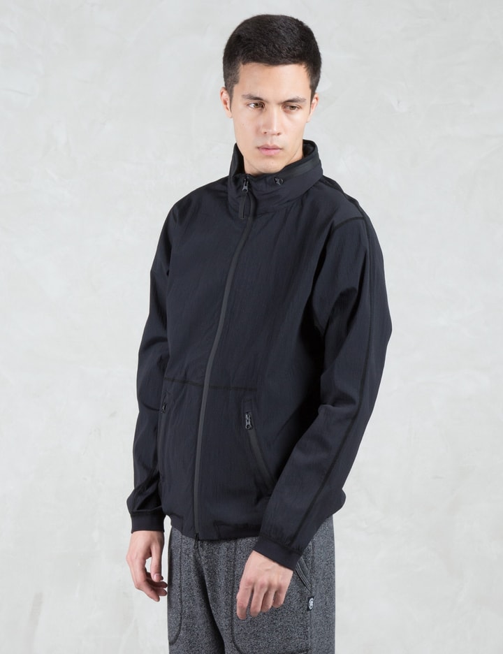 Stretch Nylon Stow Away Hooded Jacket Placeholder Image