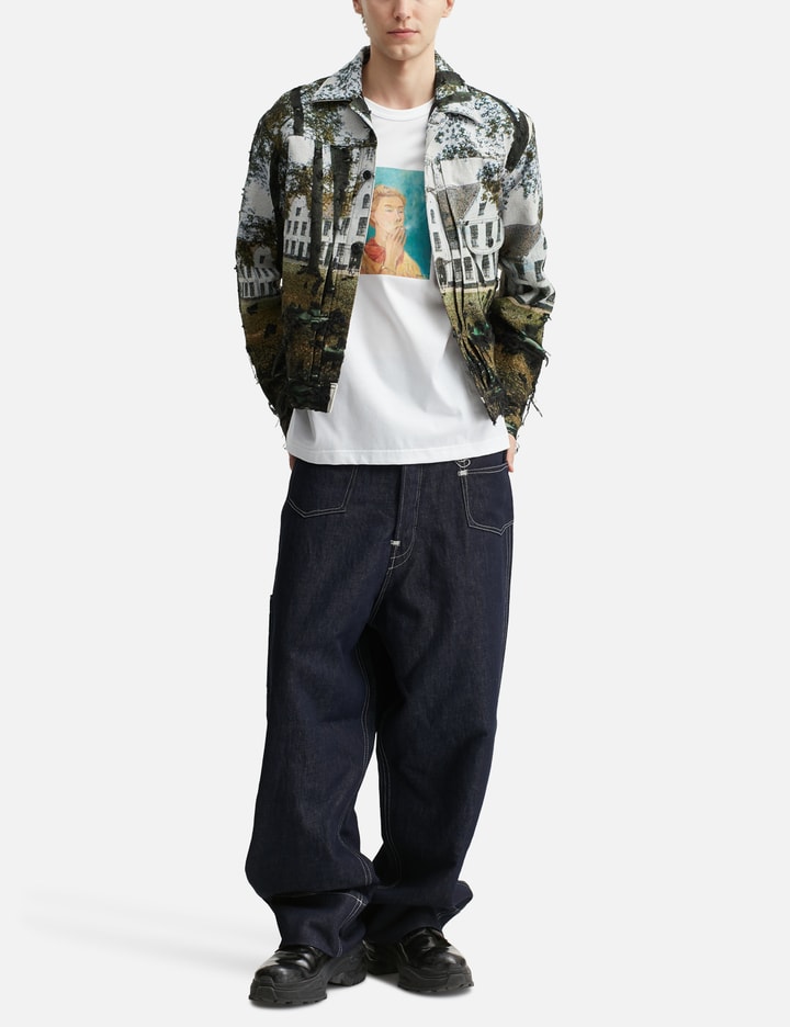 Short Sleeves T-Shirt With "Tove" Print view 5
