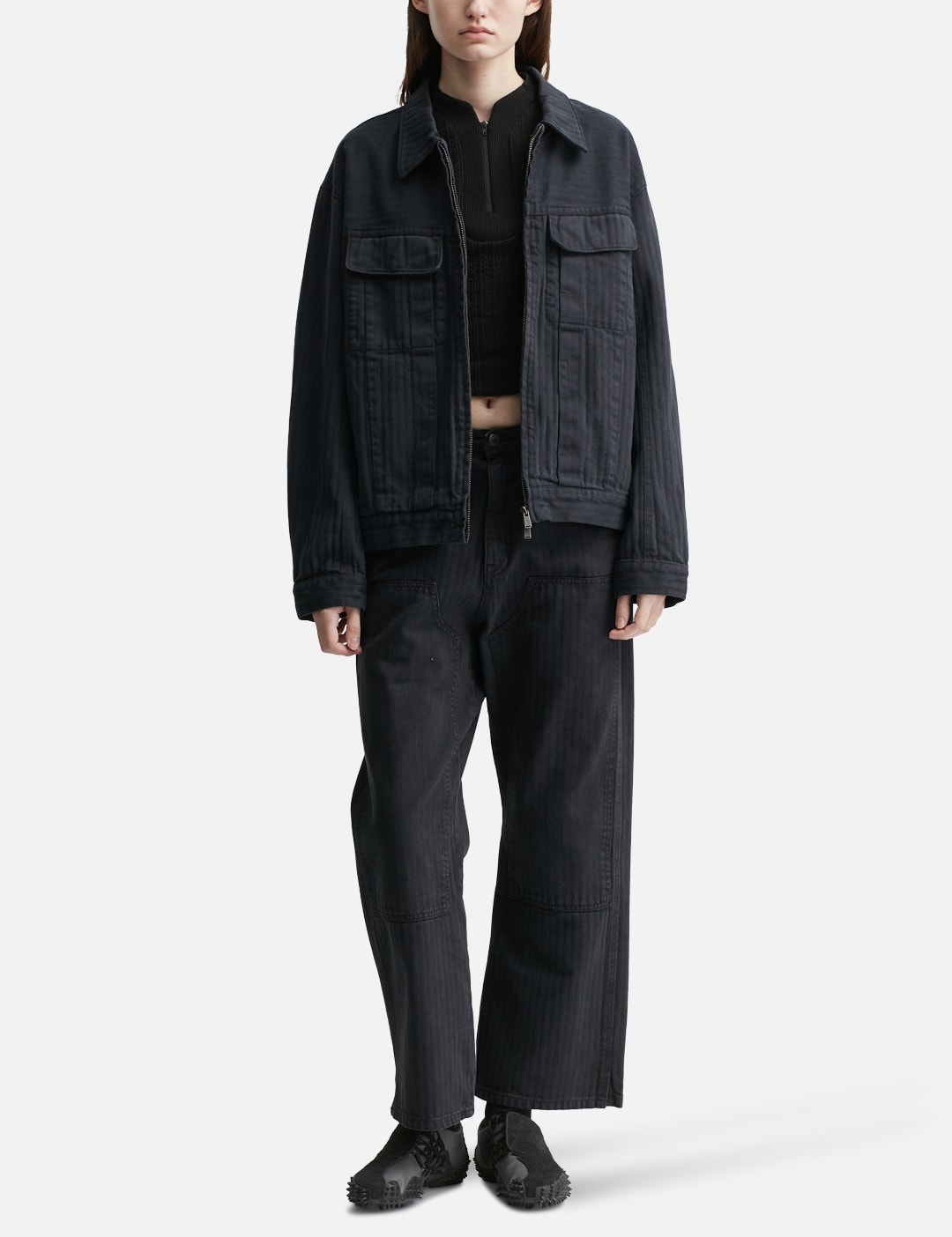 HBT Zip Trucker Jacket view 16