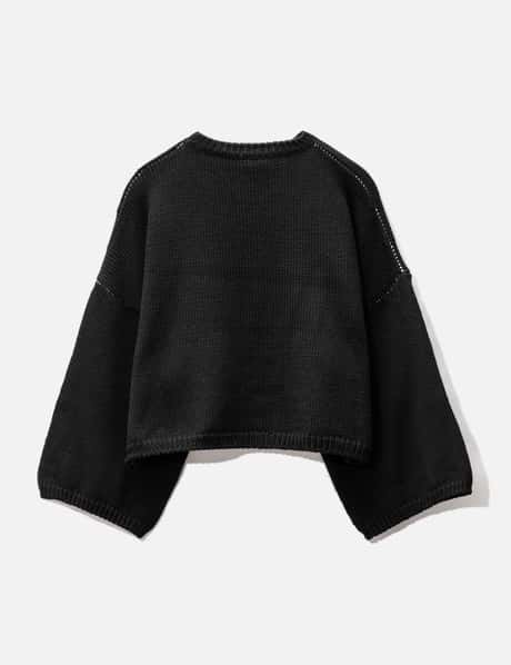 Raf Simons - R ジャカード バルキーニットセーター | HBX